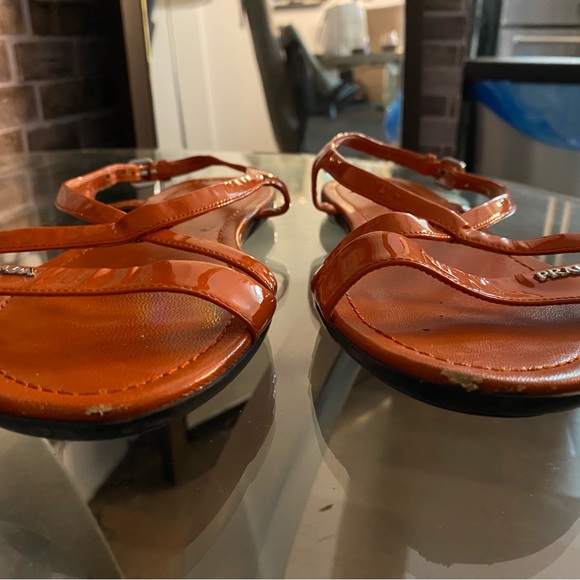 Amazing bright orange Prada sandals - Picture 6 of 6